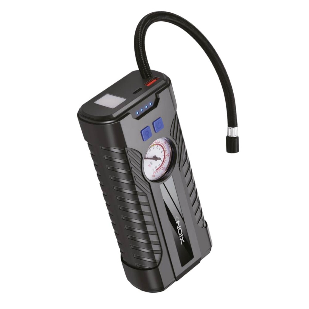 Inflador y power bank 