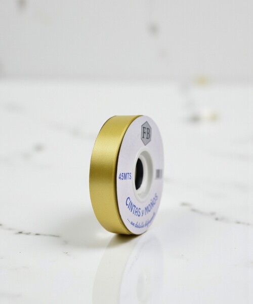 Cinta FB 2 cm x 45 mts ORO