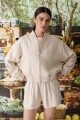 BOMBER PINA Beige
