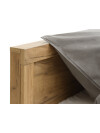Estructura cama LINTRUP 2 Plazas 140x200 roble Estructura cama LINTRUP 2 Plazas 140x200 roble