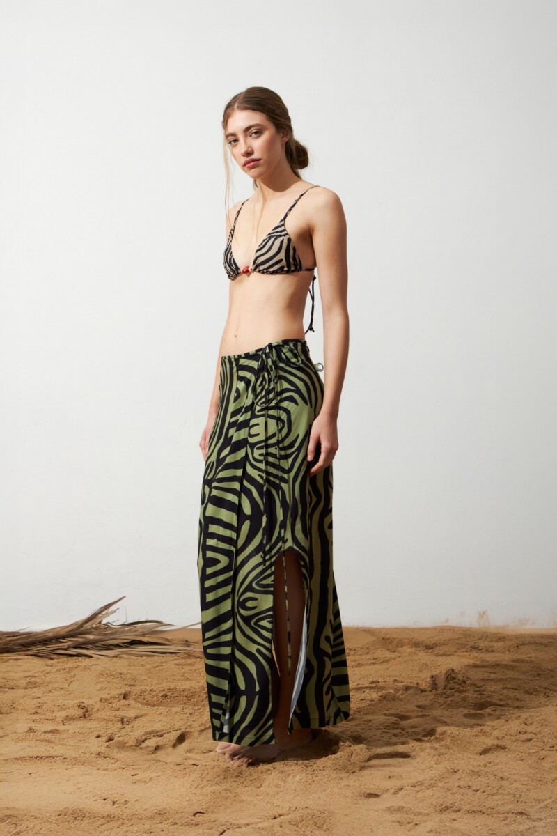 Falda pareo animal print animal print