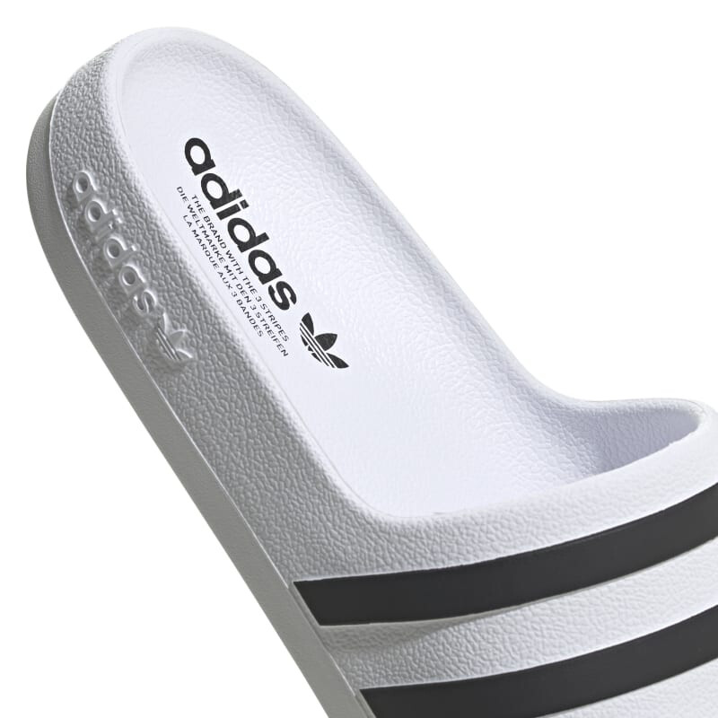 Chancletas Adidas - HQ7219 Blanco-negro