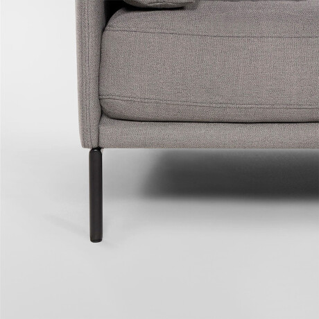Sofá con chaise COSTA Gris - DERECHO
