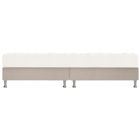 SOMMIER KING ESPUMA ALTA DENSIDAD IVORY 20CM ALTURA