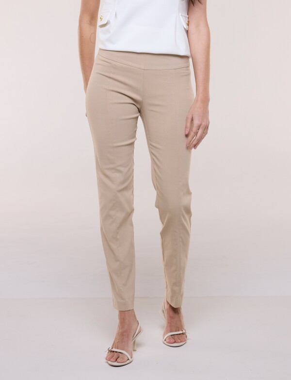Pantalon Pull On Modelador BEIGE