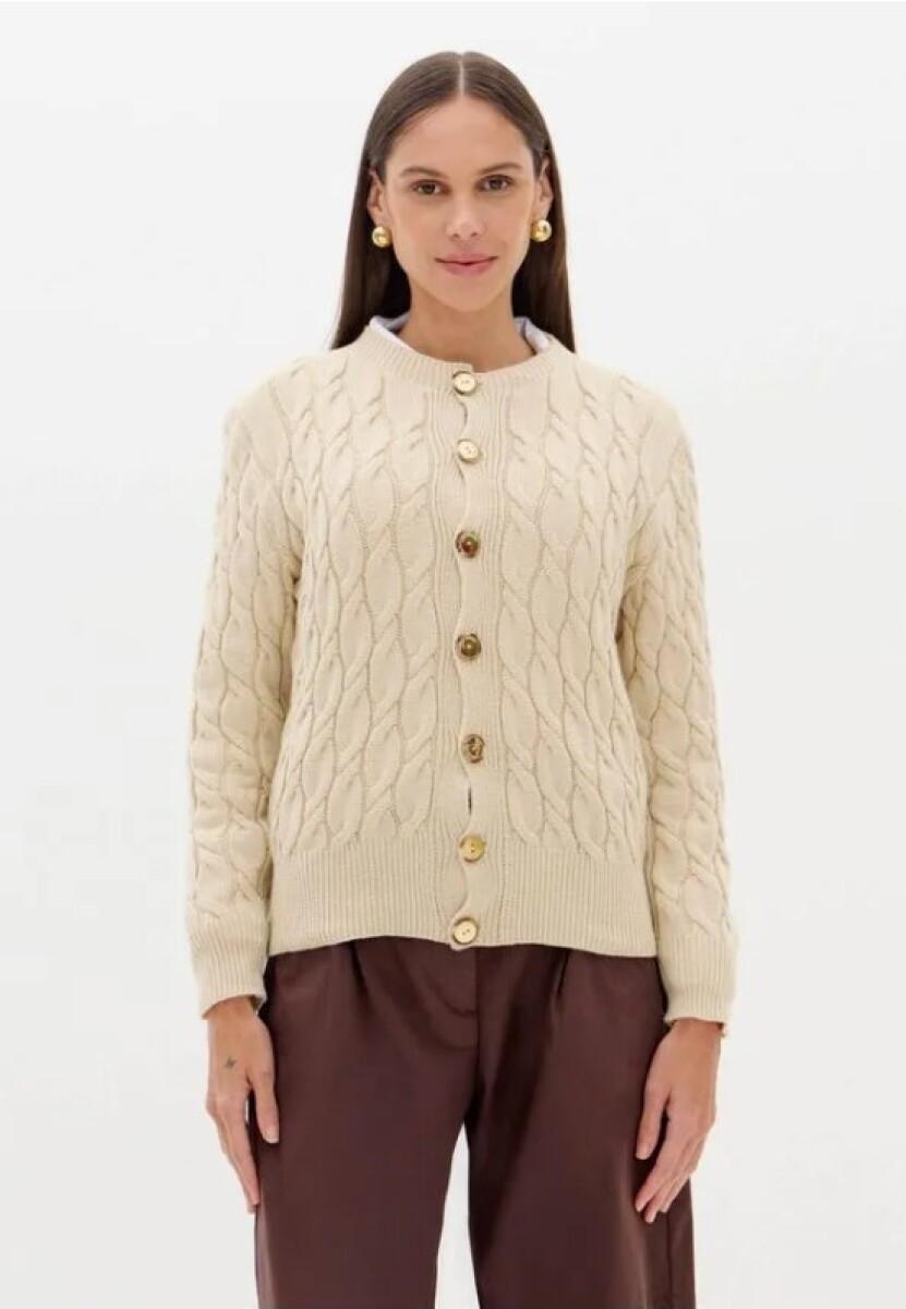 Cardigan Nayarit - Beige 