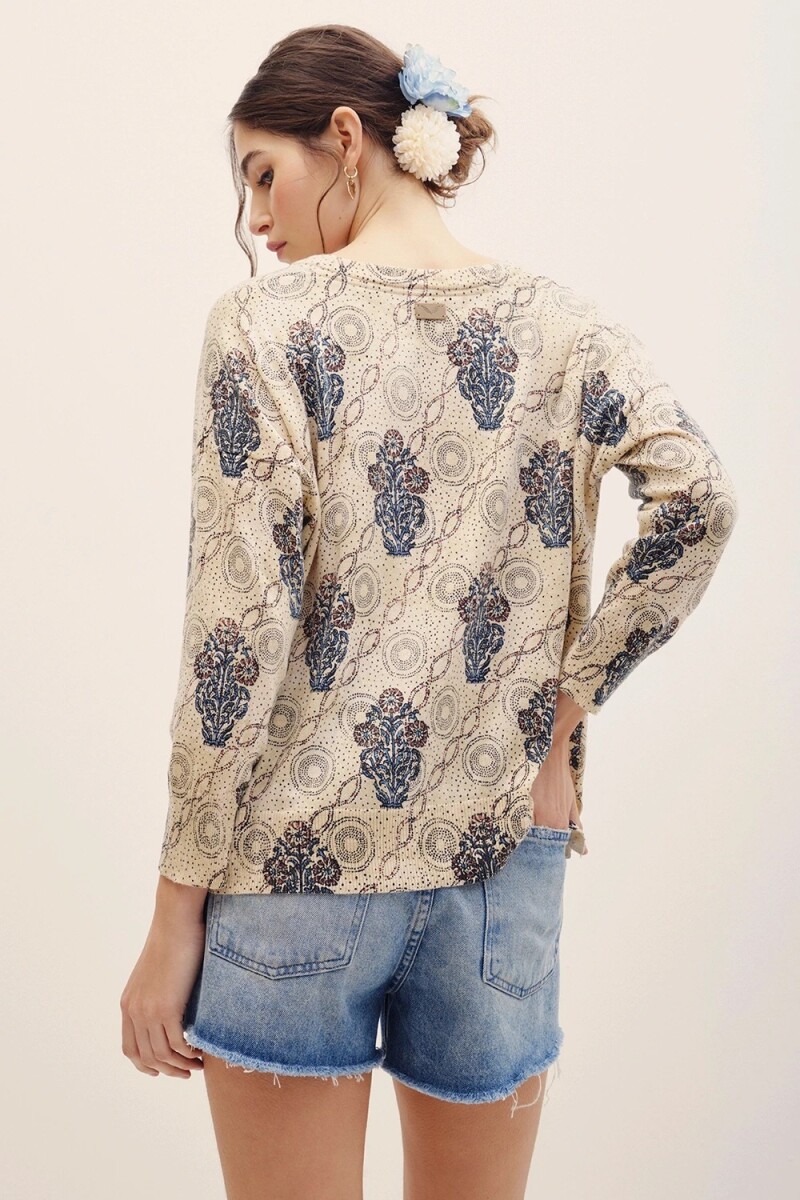 SWEATER AURORA BLUEBELL Crudo
