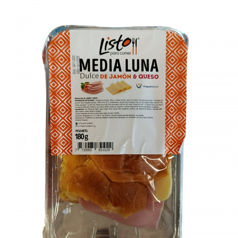 MEDIALUNA DULCE JYQ LISTO PARA COMER +SOLO PDE O WEB+ MEDIALUNA DULCE JYQ LISTO PARA COMER +SOLO PDE O WEB+