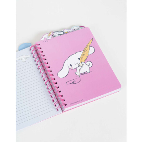 Cuaderno A5 ''cinnamoroll'' Combinacion Multicolor
