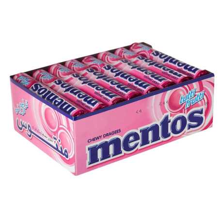 Pastilla Mentos x 12 Tutti-Frutti