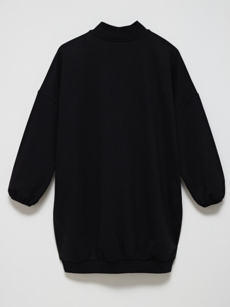 Sudadera deportiva larga Negro
