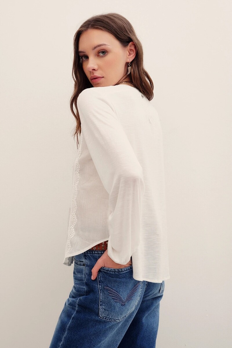 CAMISA AMALITA CADIZ Blanco