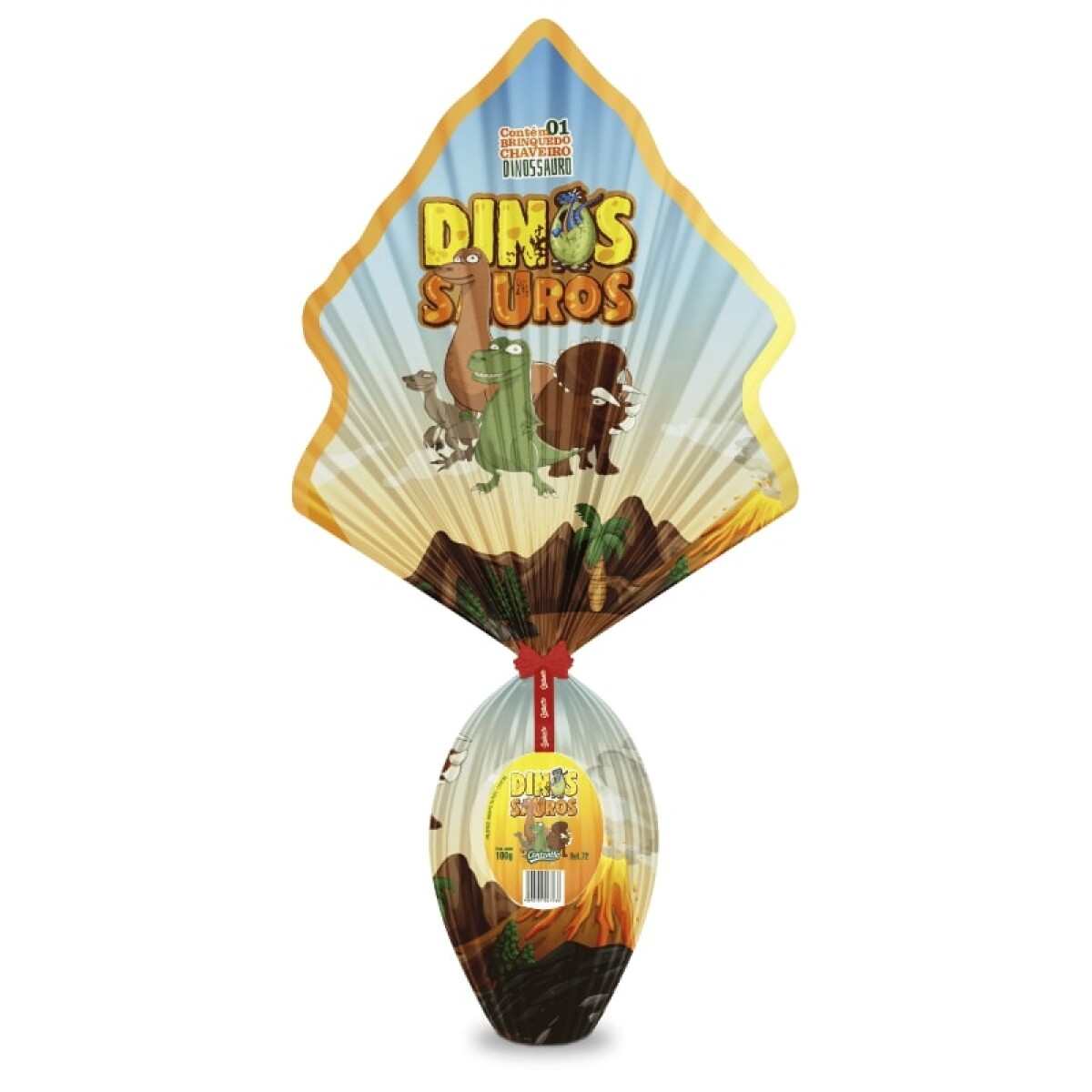 Huevo de Pascua Contentto 100 grs - Dinos 