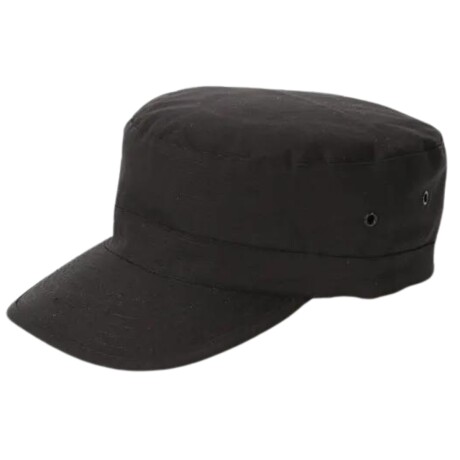 Quepi gorro rectangular Negro