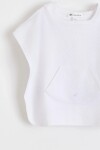 PONCHO TOWEL LOGO Blanco
