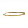 Brazalete Patna-Plata rodinada con micra de oro 18k- Piedra Topacio azul y Jade verde-BR2024 conpiedra