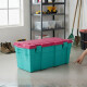 Set x2 Baúl 100 lts TURQUESA/ROSA