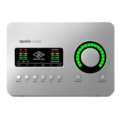 Interfaz De Audio Universal Audio Apollo Solo Usb Interfaz De Audio Universal Audio Apollo Solo Usb