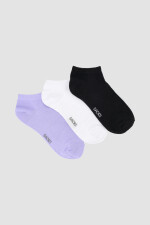 Medias cortas al tobillo en colores lisos Variante 50