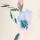 Short Pollera Logo Gap Niña White Floral Print