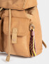 Mochilas Urbanas Mochila Deportiva Con Solapa - Marron Beige