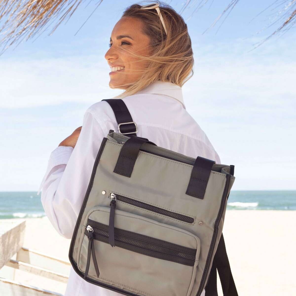 Mochila Cartera Creta - Verde Militar 