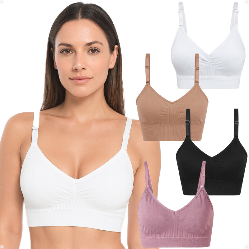 Soutien Top Con Tiras Blanco