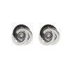 Caravanas Delfina de Oro Blanco 18k con Brillantes Caravanas Delfina de Oro Blanco 18k con Brillantes