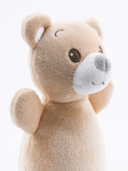 OSITO DORMILON CON LUZ BEIGE