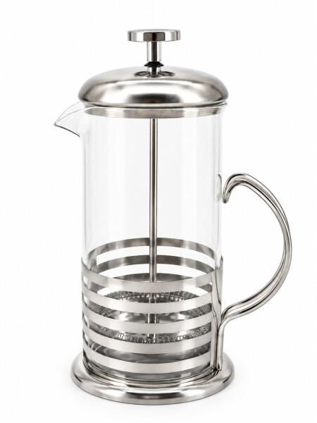CAFETERA PRENSA FRANCESA 600ML PLATEADO