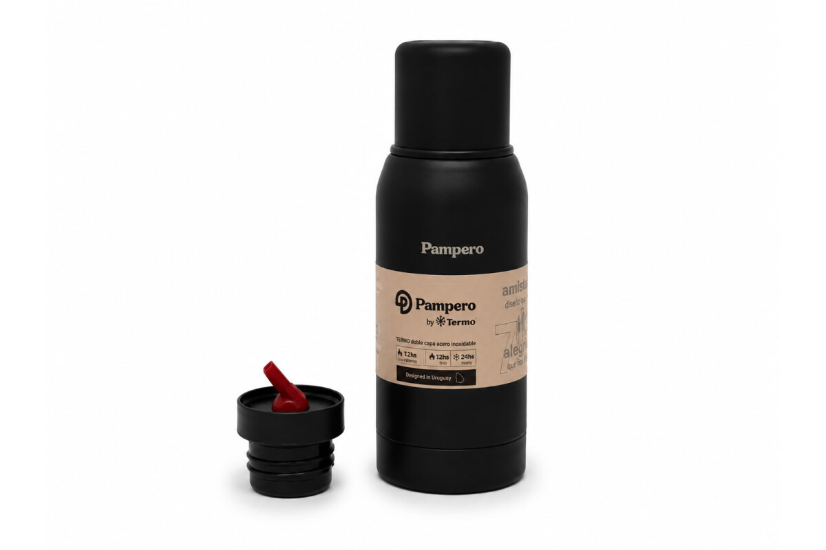 TERMO ACERO DOBLE CAPA 750ML Negro
