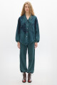 Camisa Cisne Denim Washed Green