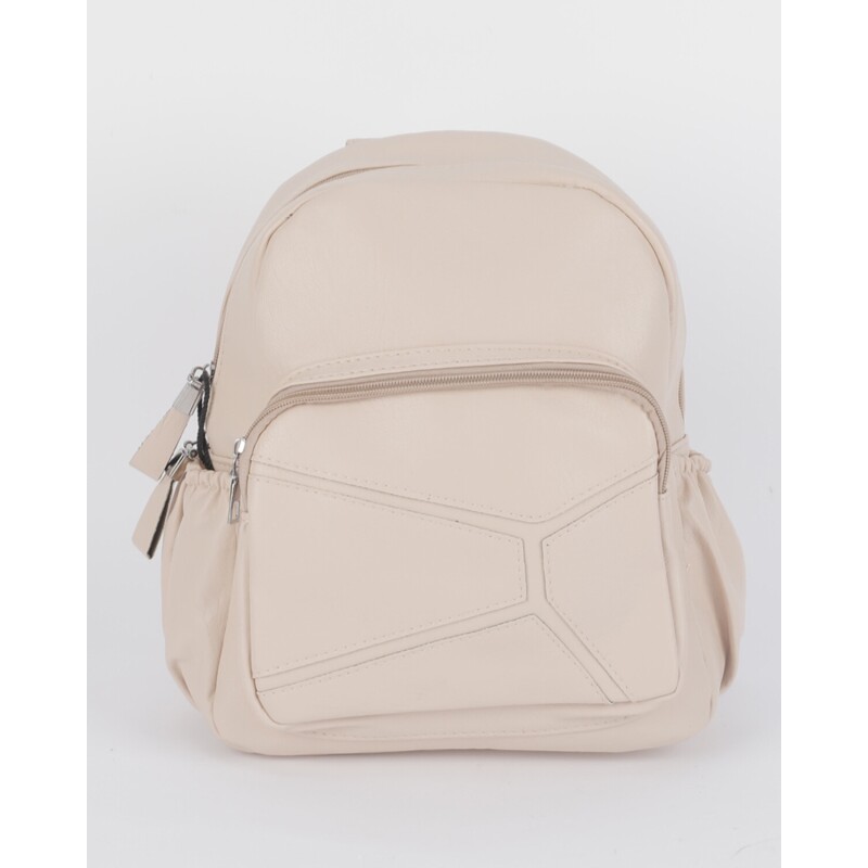 Mochila Canva Berlín rosa con múltiples bolsillos y diseño urbano Rosa