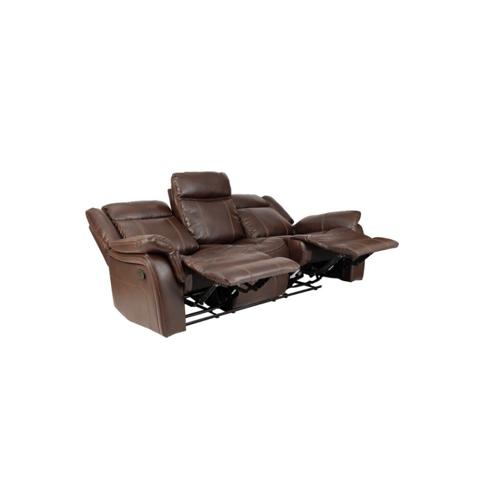 Sofá Recliner 3 Cuerpos - Royal Marron