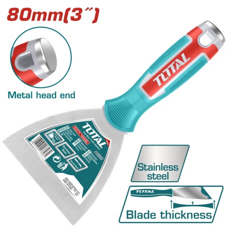 Espatula metal 80mm total THT83806 Espatula metal 80mm total THT83806