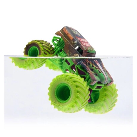 Vehiculo Monster Jam 58810 Cambio de Color 1:64 GRAVE-DIGGER