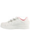 Championes Infantiles Push DANISH con velcros Blanco - Rosado