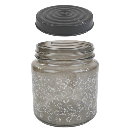 Frasco Herevin de vidrio con diseño 1L Frasco Herevin de vidrio con diseño 1L