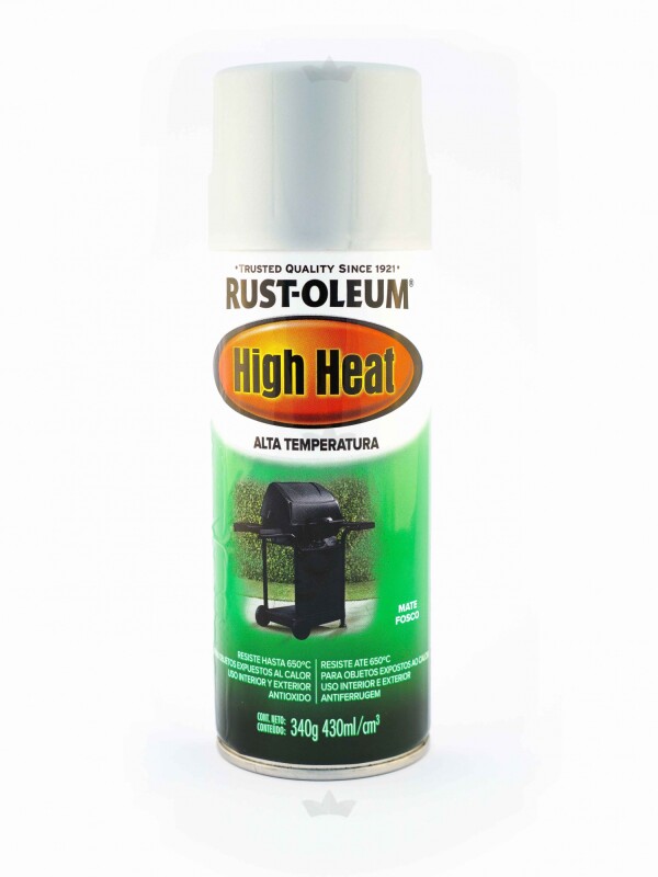 AEROSOL RUST OLEUM ALTA-TEMPERATURA PLATA- 340GRS N/A