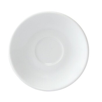 Plato Redondo de Porcelana Blanca 12 cm | Selecta 276534-P Plato Redondo de Porcelana Blanca 12 cm | Selecta 276534-P