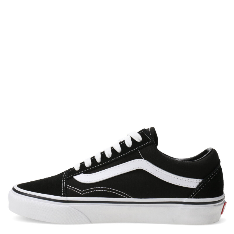 Championes Unisex VANS Old Skool Negro - Blanco