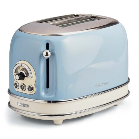 TOSTADORA VINTAGE 810-W AZUL 155 ARIETE, AZUL