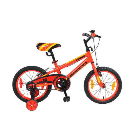 Bicicleta Baccio Bambino Rodado 16 Naranja y Amarillo