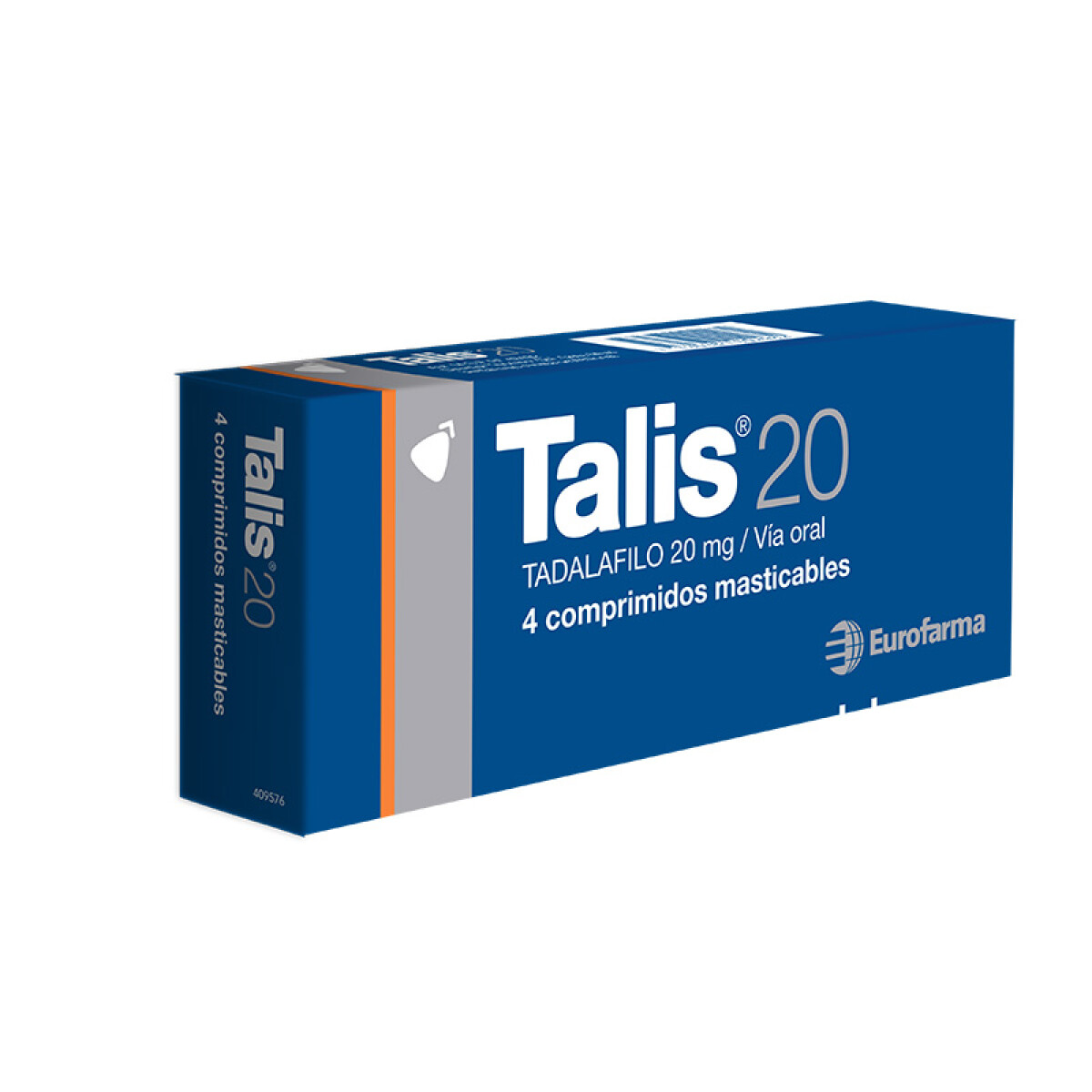 Talis 20mg - 4 comprimidos 
