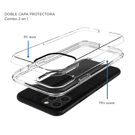 Armor transparente iphone 11 pro Transparente