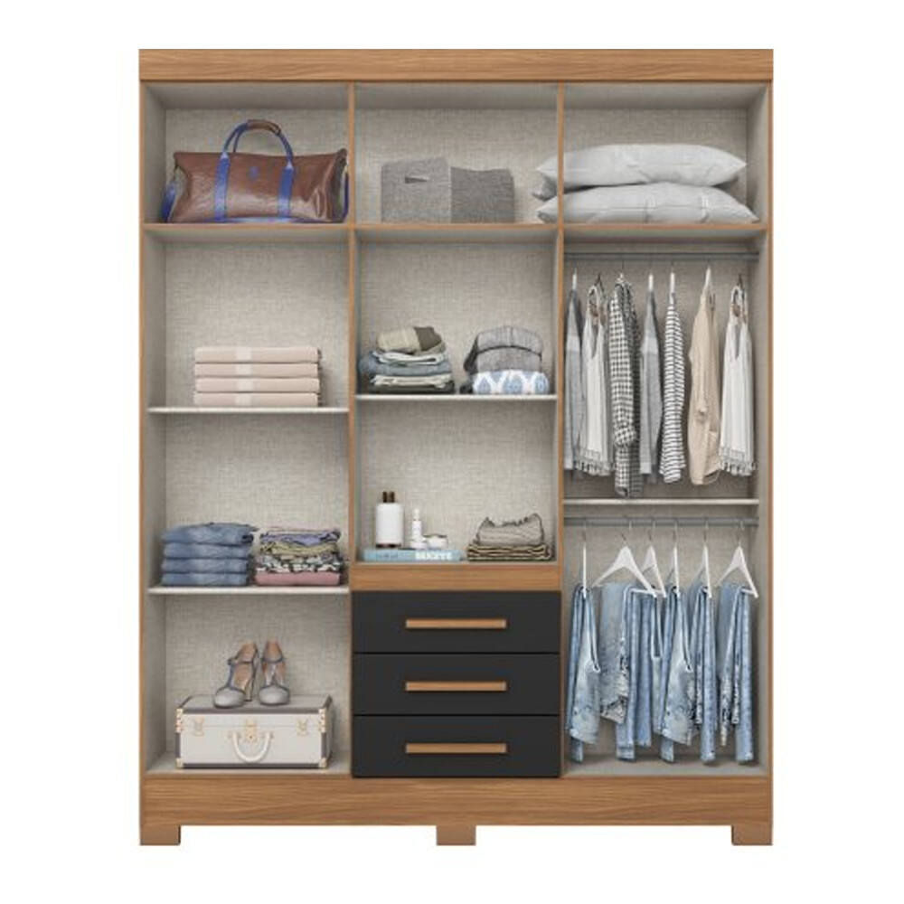 ROPERO 6 PUERTAS 3 CAJONES GUARDARROPA ARMARIO PLACARD CLOSET ROPERO 6 PUERTAS 3 CAJONES GUARDARROPA ARMARIO PLACARD CLOSET