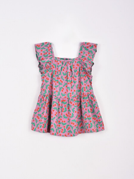 CONJUNTO BLUSA Y PANTALON ROSADO