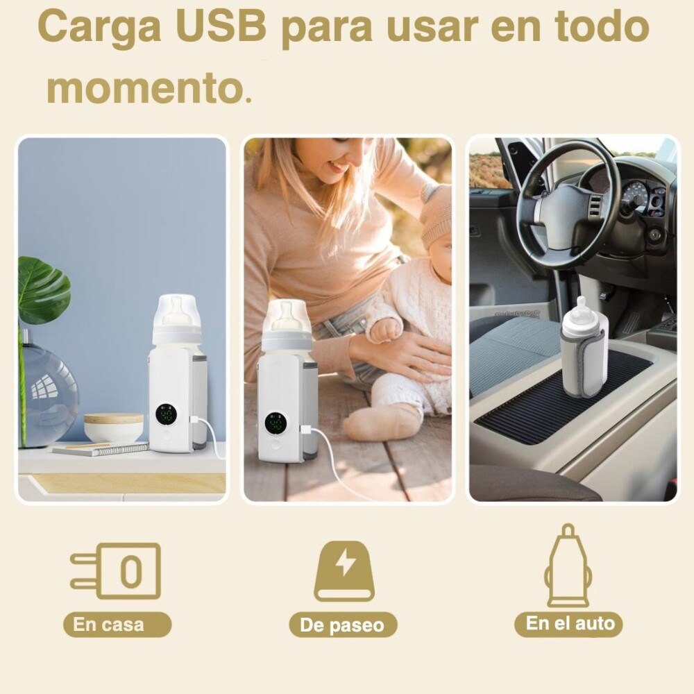 Calienta biberon portatil inalambrico USB Calienta biberon portatil inalambrico USB