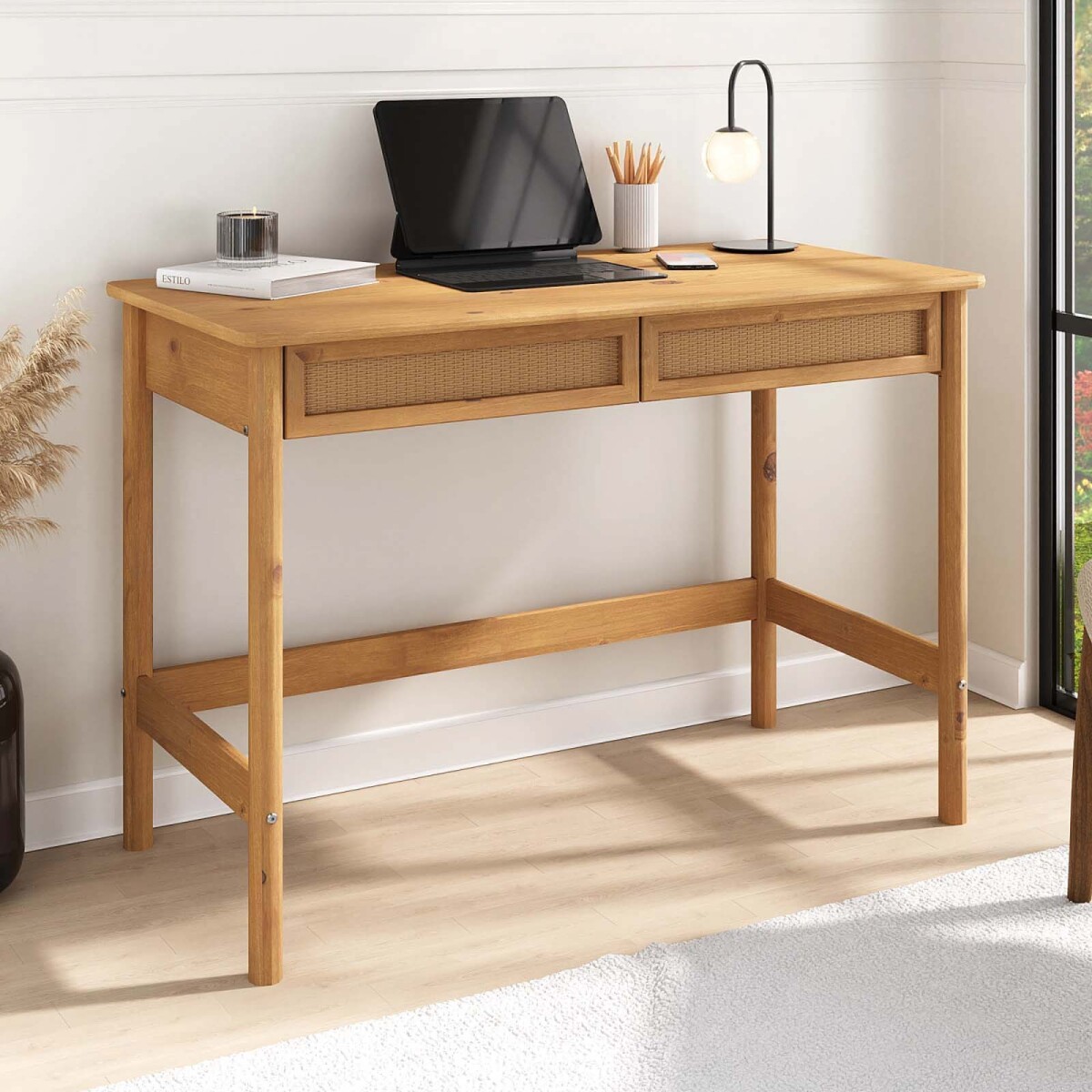 ESCRITORIO - MADERA MARRON TISIFO 