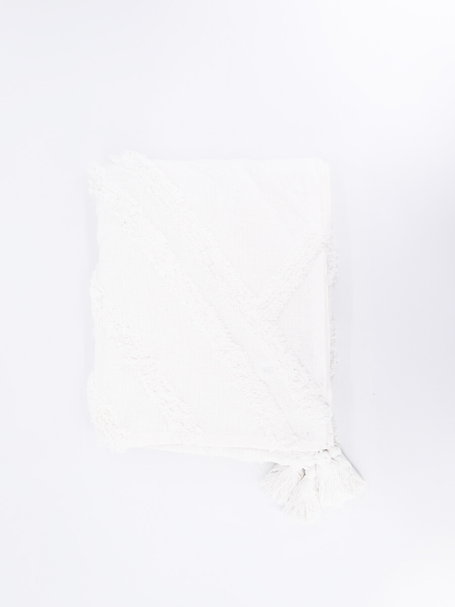 MANTA THROW - BEIGE 